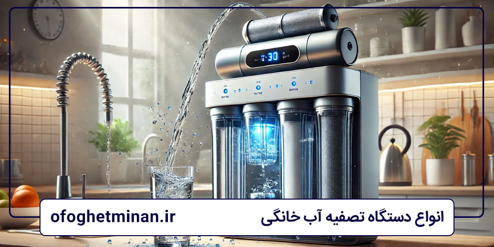 انواع دستگاه تصفیه آب خانگی