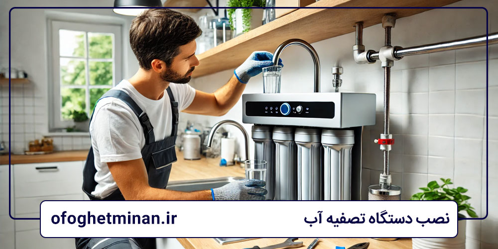 نصب دستگاه تصفیه آب